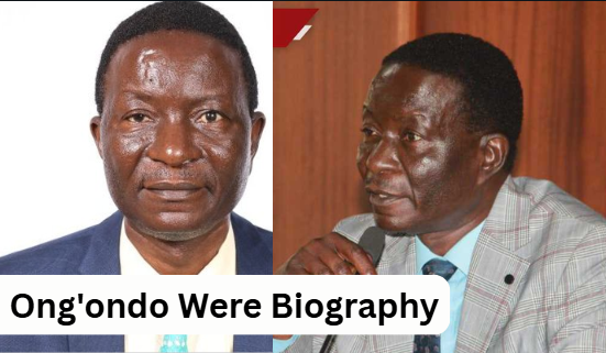 Ong'ondo Were Biography