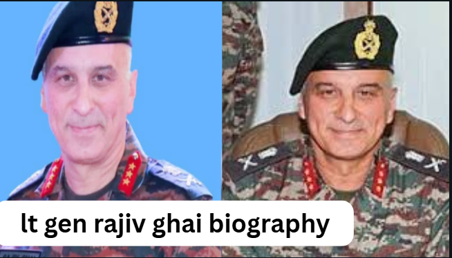 lt gen rajiv ghai biography