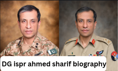 dg ispr ahmed sharif biography